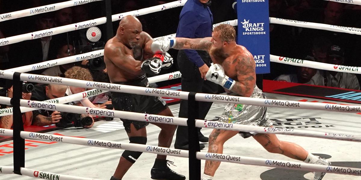 Mike Tyson pierde ante Jake Paul en un polémico combate en Netflix