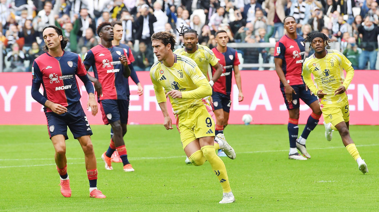 Juventus 4 - Cagliari 0: Reacción inicial y observaciones aleatorias