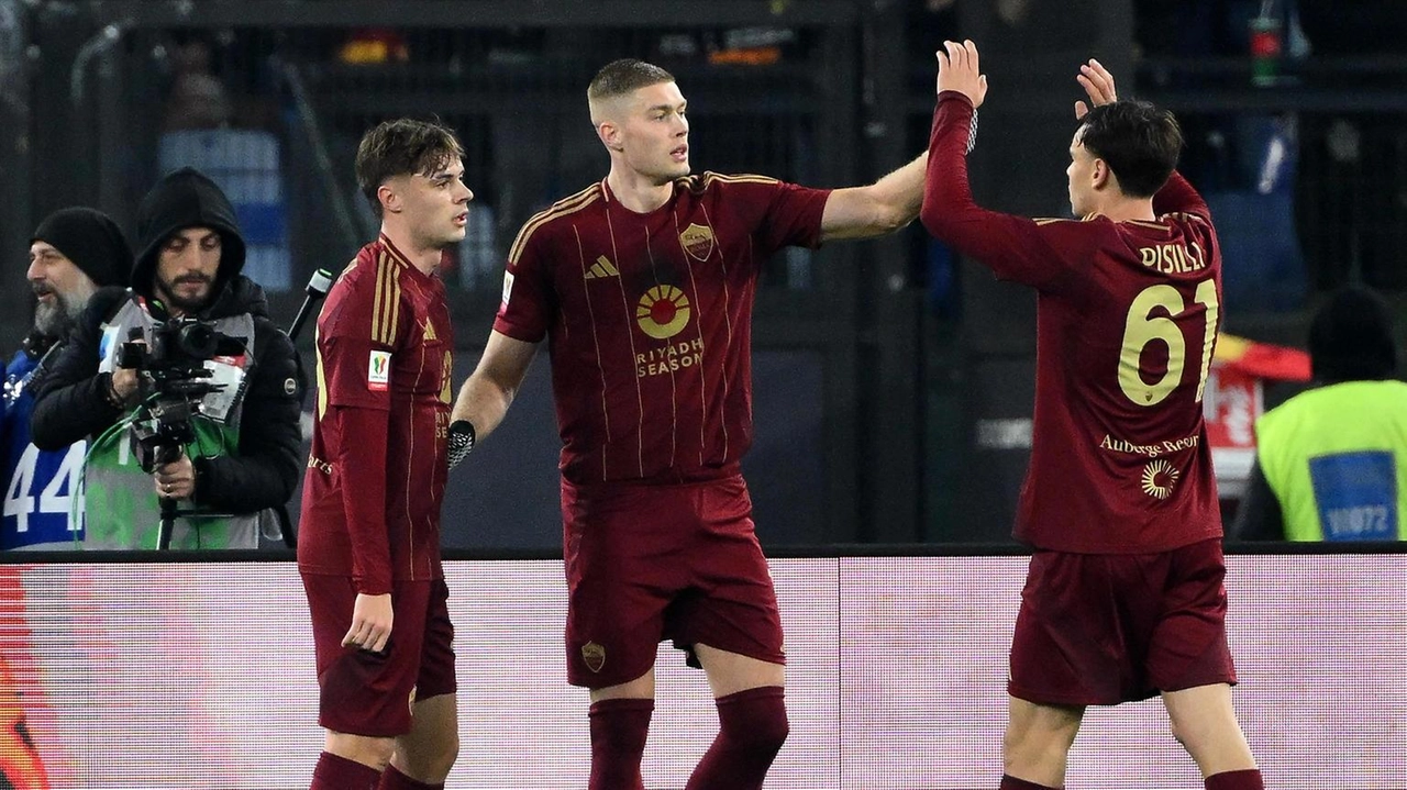 Coppa Italia, Roma-Sampdoria 4-1: Giallorossi ai quarti contro il Milan